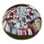 Mid-20th Century Concentric Millefiori Art Glass Paperweight For Sale