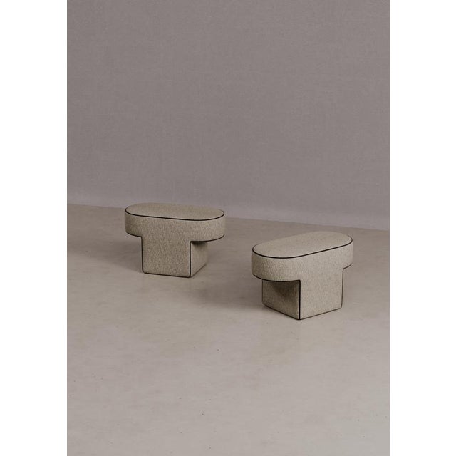 Not Yet Made - Made To Order MDF and Upholstered Bitta Bench by Dainelli Studio Atelier For Sale - Image 5 of 6