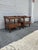 American Vintage Maple Nightstands | Pair of Early American Bedside Tables For Sale - Image 3 of 12