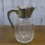 Mid 20th Century Lidded Silverplate & Crystal Pitcher For Sale - Image 13 of 13