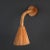 Cone 002 Organic Rattan Wall Lamp For Sale - Image 4 of 5
