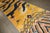 Yellow Tibetan Vintage Dragon Pillar Runner - 4'5" x 17' For Sale - Image 9 of 14