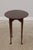 Traditional Eldred Wheeler Oval Cherry Occasional Walnut Accent Table For Sale - Image 3 of 14
