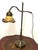 Brown Antique Brass Table Lamp with Pate De Verre Glass Shade from Unbekannt, 1920s For Sale - Image 8 of 8