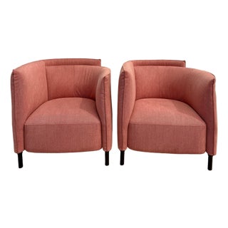 Pair of Philippe Nigro Hémicycle Armchairs for Ligne Roset For Sale