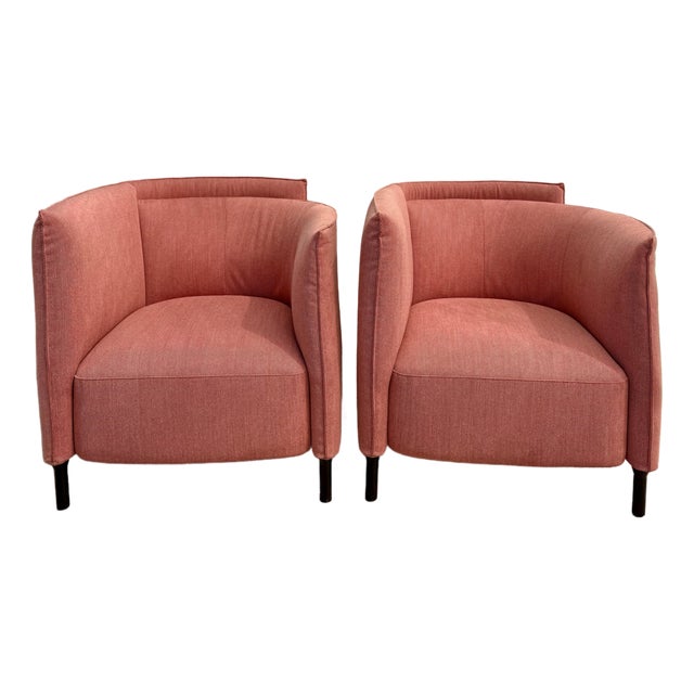 Pair of Philippe Nigro Hémicycle Armchairs for Ligne Roset For Sale