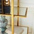 Modern Villa & House Anton Etagere - Gold Leaf With Mirrored Shelves 88"h For Sale - Image 3 of 4