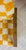 Not Yet Made - Made To Order Custom Moroccan Chair in Mustard Yellow and Creamy White Checkered Wool For Sale - Image 5 of 9