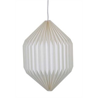 Paper Accordion Pendant Lamp For Sale