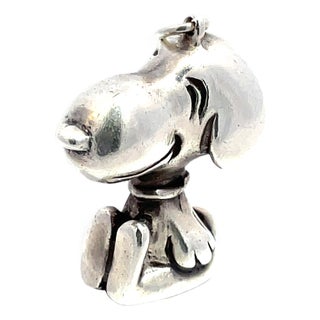 Cartier Limited Edition 1958–1988 Snoopy Sterling Silver Pendant For Sale