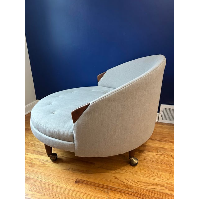 Certified Mid-Century (1960s) Adrian Pearsall Havana Lounge Chair For Sale In Minneapolis - Image 6 of 6