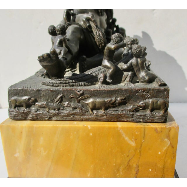 Metal Grand Tour Bronze of the Nile River God For Sale - Image 7 of 17