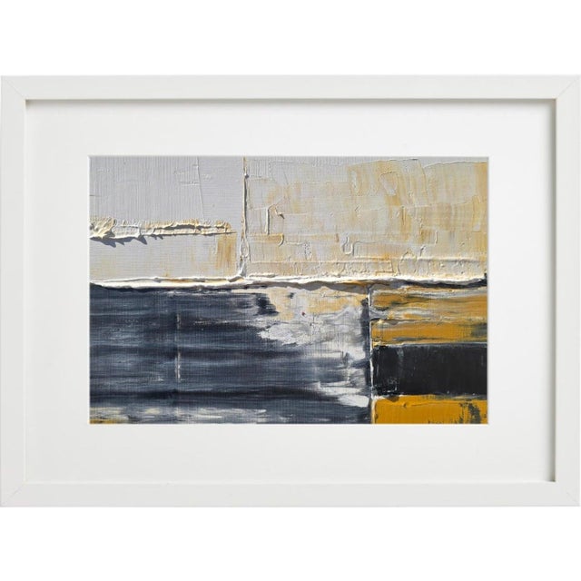Abstract Contemporary Abstract Landscape Oil Painting / Earth Tones / Neutral Palette For Sale - Image 3 of 3