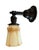 This great cased glass wall sconce will add elegance and charm to any bathroom, entryway, or special room of the house....