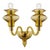 Contemporary Linear Modern Amber Murano Glass Wall Sconce by Simoeng for Simoeng For Sale - Image 3 of 6