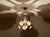 Mid 20th Century Italian Handmade Porcelain & White Murano Glass Daisy Chandelier For Sale - Image 11 of 18