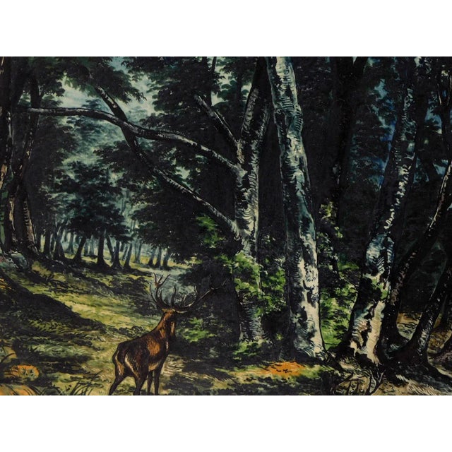 Large 19th Century Italian Glazed-Majolica Framed Plaques - a Pair For Sale In San Francisco - Image 6 of 11