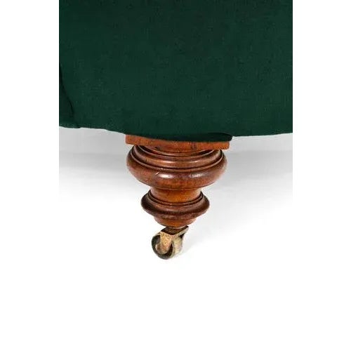 Velvet Armchair from Cornelius V. Smith For Sale - Image 10 of 12