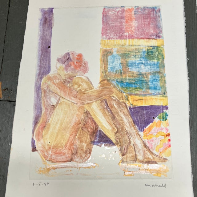 3 original mono prints on paper all signed & dated image size approx 9 x 12 paper size approx 11 x 15 unframed