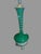 Vintage Jade Green Steuben Art Glass Table Lamp with Applied Decoration In very good condition showing some typical age-...