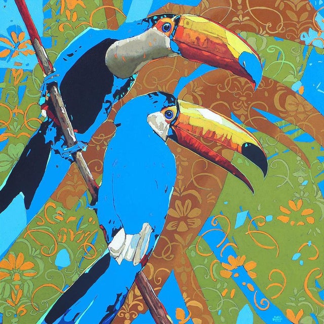 Early 21st Century Rafal Gadowski, Toucan 21, 2026, Oil on Canvas For Sale - Image 5 of 5