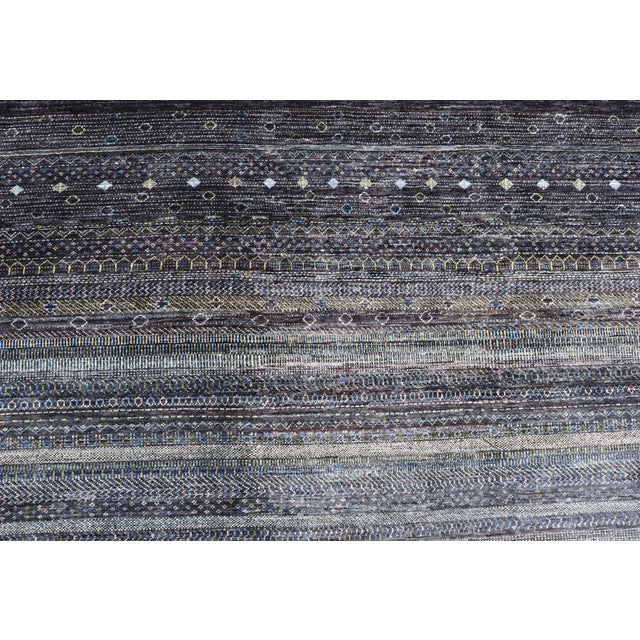 Large Modern Rug in Transitional Design 12'1 X 16'0 For Sale - Image 9 of 12