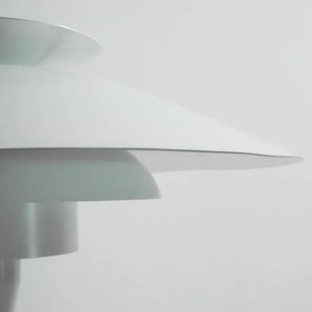 Beige Model 1044-G Floor Lamp in Aluminum from Frandsen For Sale - Image 8 of 17