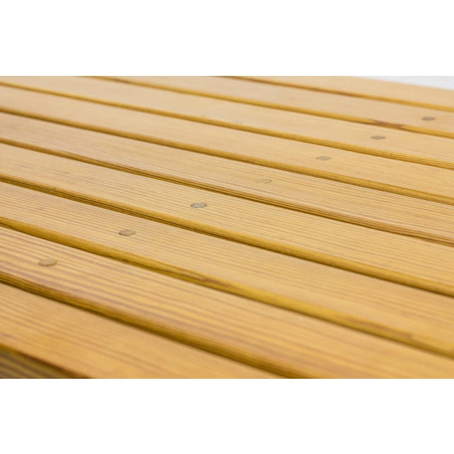 Set of Swedish Pine Benches, 1960s For Sale - Image 8 of 15