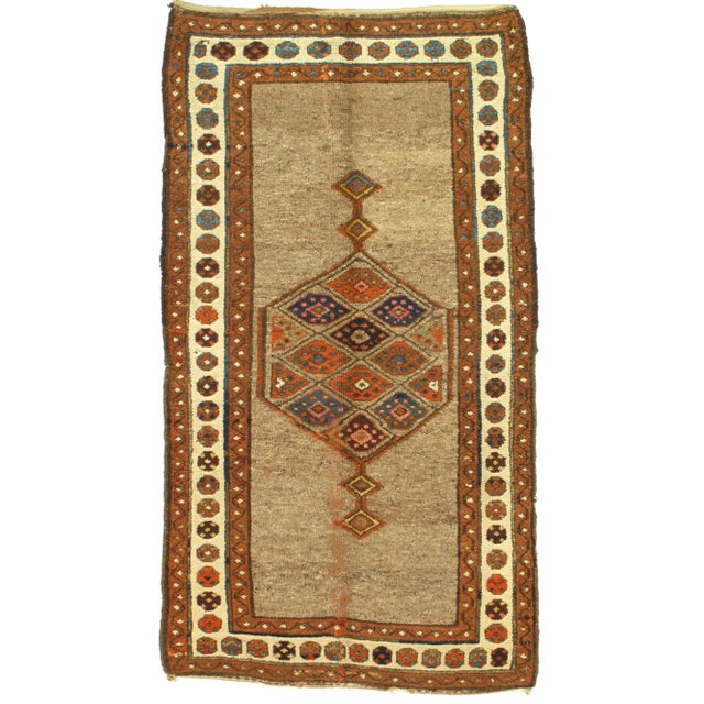 Late 19th Century Antique Seraband Rug - 3′5″ × 5′6″ For Sale