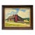 Mid-Century American Oil Painting of Red Barn & Silo, Signed W. Grimshaw For Sale