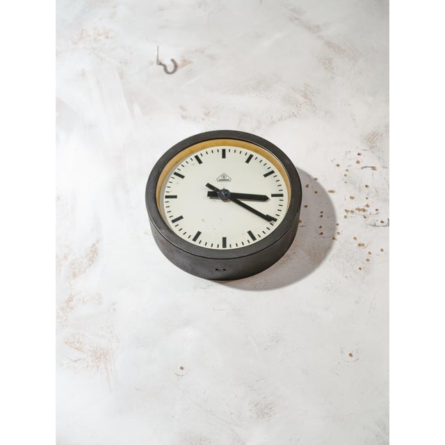 Small Station Clock from Siemens, 1930s For Sale - Image 6 of 15