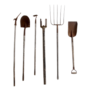 Antique Garden Tool Collection