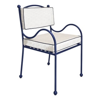 Panarea Armchair in Mare with Stone & Blue Upholstery by Ceraudo, 2010s For Sale