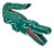 Illuminated Advertising Sign of the Crocodile by Lacoste, 1980s For Sale