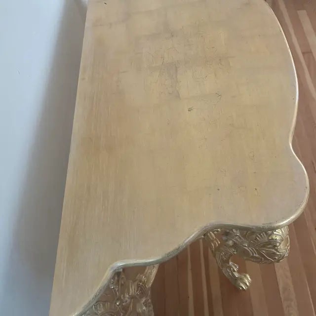 Gold 17th Century Francesco Molon Luxury Furniture Baroque Table For Sale - Image 8 of 10