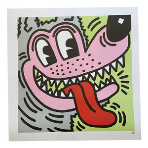 Keith Haring, Big Bad Wolf, 1984, Paper
