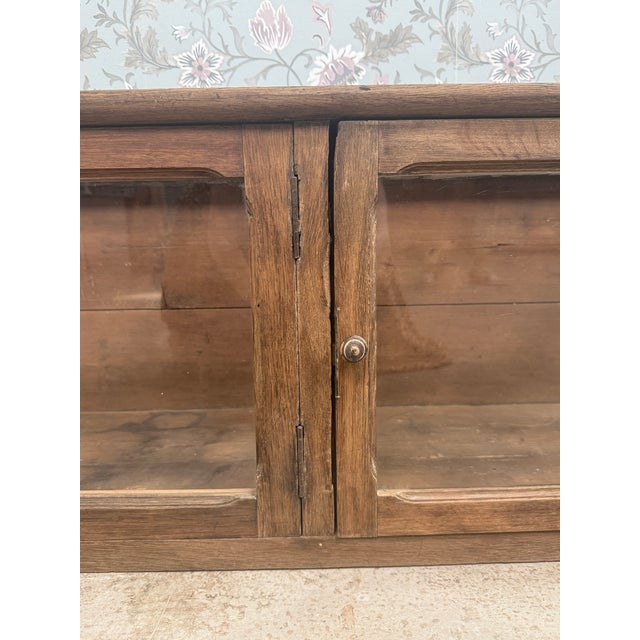 Tan Antique Oak Shop Display, 1890s For Sale - Image 8 of 18