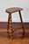 Rustic Tripod Stool in Turned Wood, 1950s For Sale - Image 3 of 8