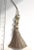 Wood Beaded Satin Key Tassel in Mineral Color Combination For Sale - Image 7 of 13