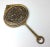 Metal Late 20th Century French Gilt Bronze With Enamel Hand Mirror For Sale - Image 7 of 7