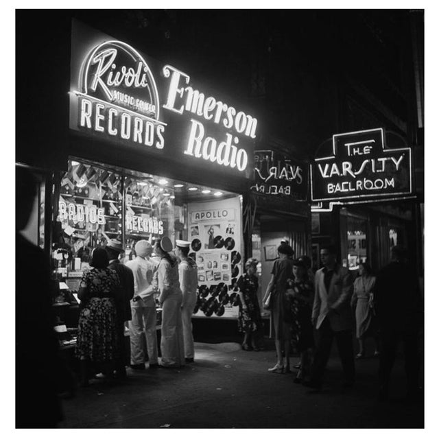 'Broadway Radio Shop' Unframed Archival Pigment Print For Sale