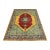 Ziegler Rug 8’2” X 9’11” Red Wool Tribal Hand-Knotted Oriental Carpet For Sale