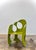 An outstanding Post Modern art chair made by American artist Alan Siegel (1939-). The aggressively curvy and angular work...