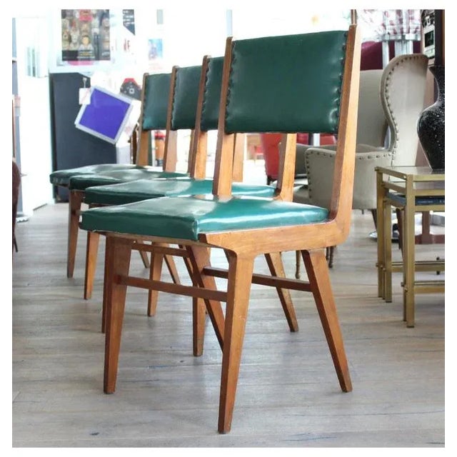 1960s Vintage Side Chairs, 1960, Set of 4 For Sale - Image 5 of 10