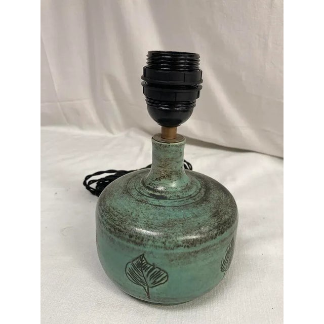 Ceramic Lamp by Jacques Lin, 1950 For Sale - Image 6 of 7