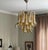 Small Amber Murano Glass Flamingo Chandeliers, Set of 3 For Sale - Image 6 of 10
