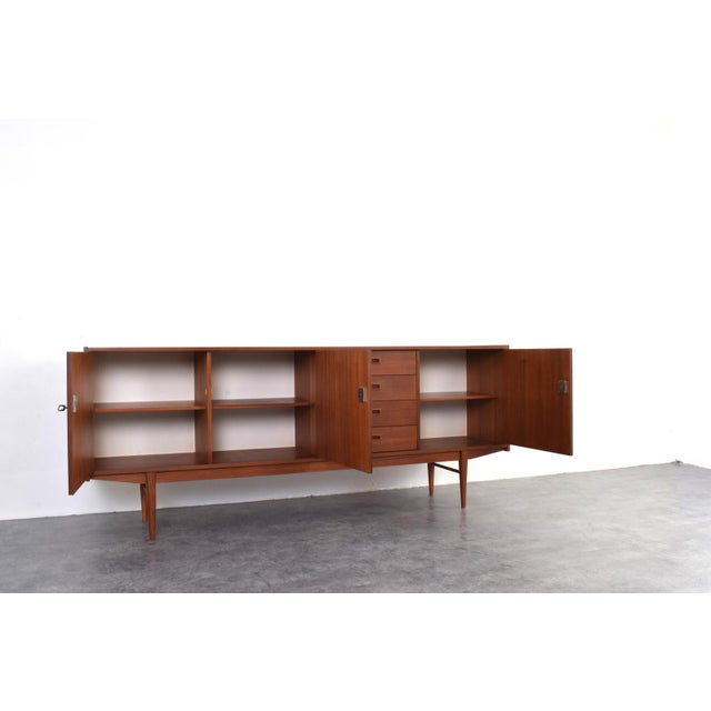 Mid-Century Modern Danish Teak Sideboard, 1960s For Sale - Image 9 of 15
