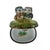 Asparagus Limoges France Peint Main Porcelain Two Owls Trinket Box | Hand-Painted | Twin Heart Clasp For Sale - Image 8 of 11