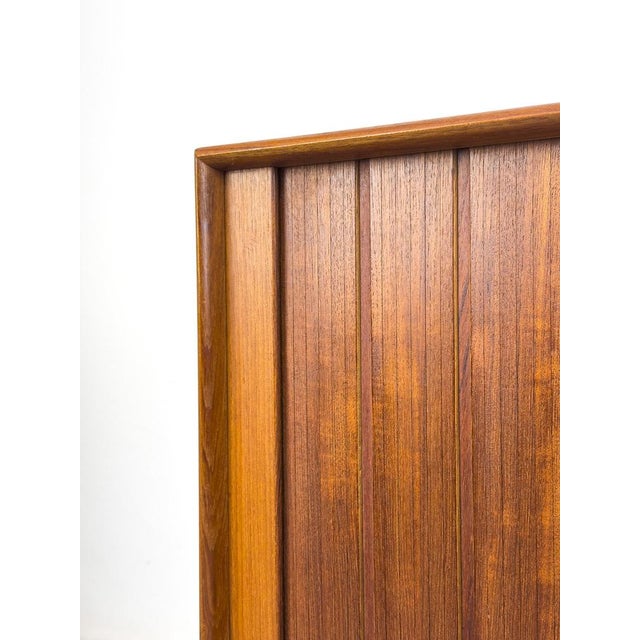 Purple Danish Teak Sideboard from Johannes Aasbjerg, 1960s For Sale - Image 8 of 18