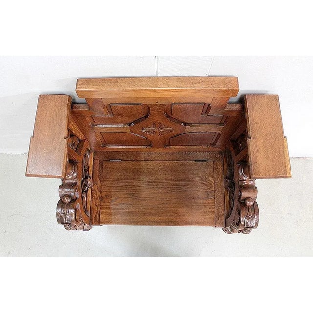 Solid Oak Church Stall For Sale - Image 5 of 18